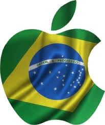 apple brasil - banderia brasileira
